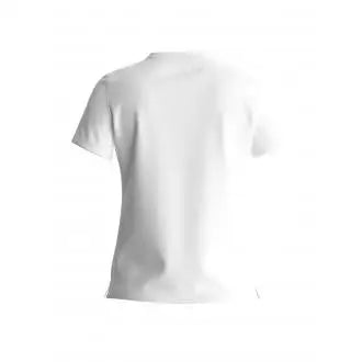 Camiseta Guess Blanca Con Estampado ICON Dorado