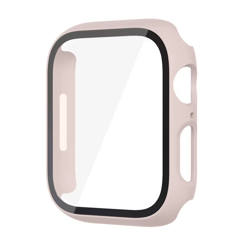 Case for Apple Watch Band 44Mm 40Mm 42Mm 38Mm 45Mm 41Mm 40Mm 44Mm Screen Protector PC Bumper Iwatch Series 9 8 7 6 SE 5 4 Case