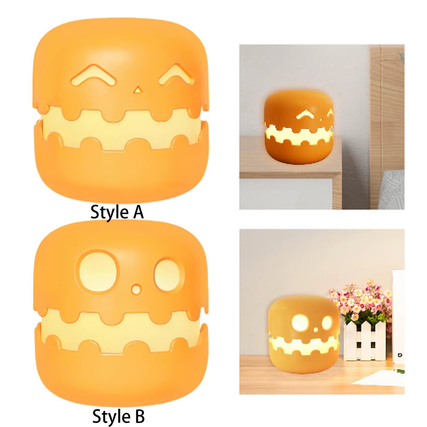 Halloween Pumpkin Lights Cute Halloween Lights for Yard Indoor Halloween