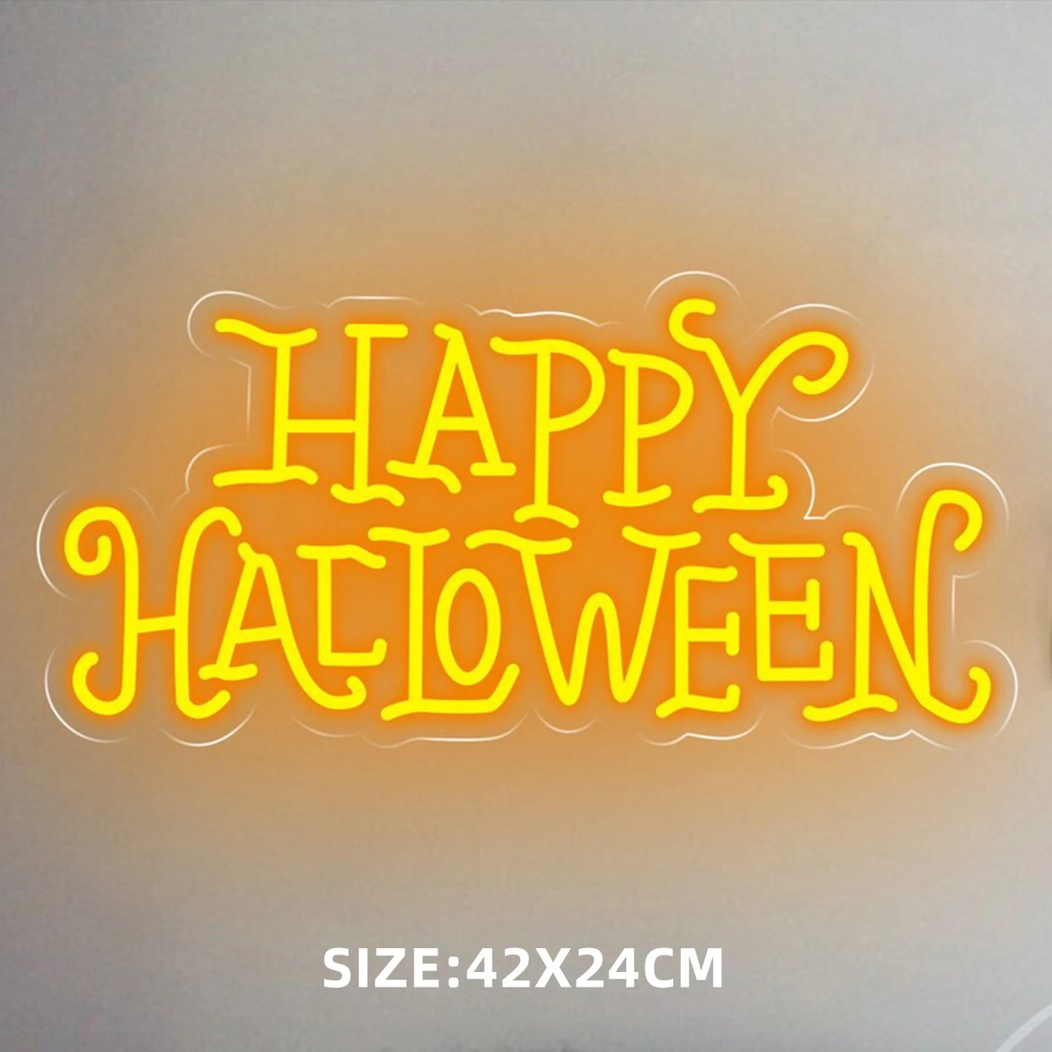 Halloween Neon Sign Halloween Decorations Funky Party Neon Sign Halloween LED Light Halloween Neon Sign Spooky Wall Decoration