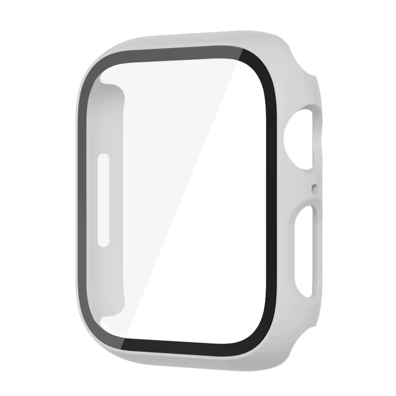 Case for Apple Watch Band 44Mm 40Mm 42Mm 38Mm 45Mm 41Mm 40Mm 44Mm Screen Protector PC Bumper Iwatch Series 9 8 7 6 SE 5 4 Case