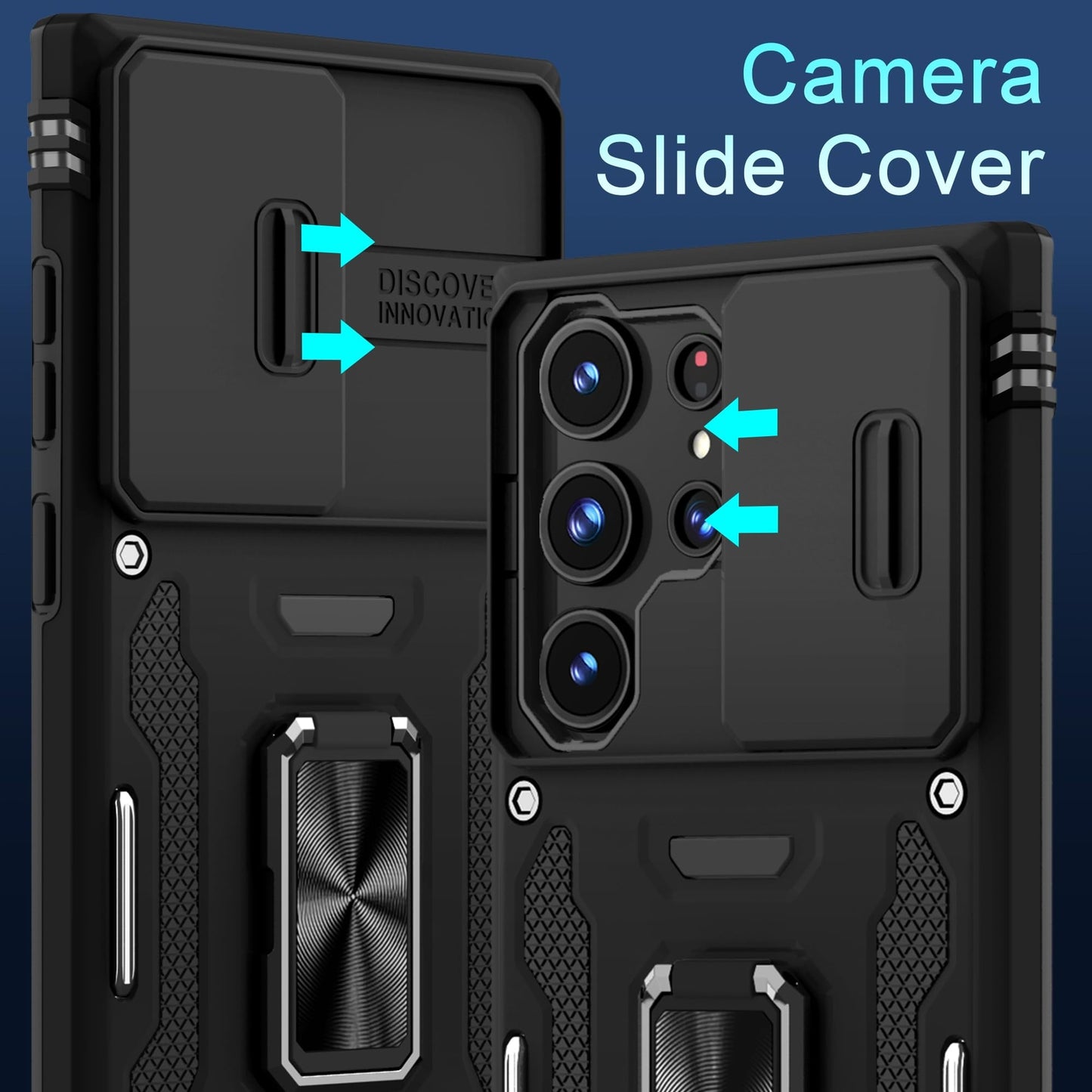 Funda Protectora a Prueba De Golpes De Grado Militar Para Galaxy S24 Ultra