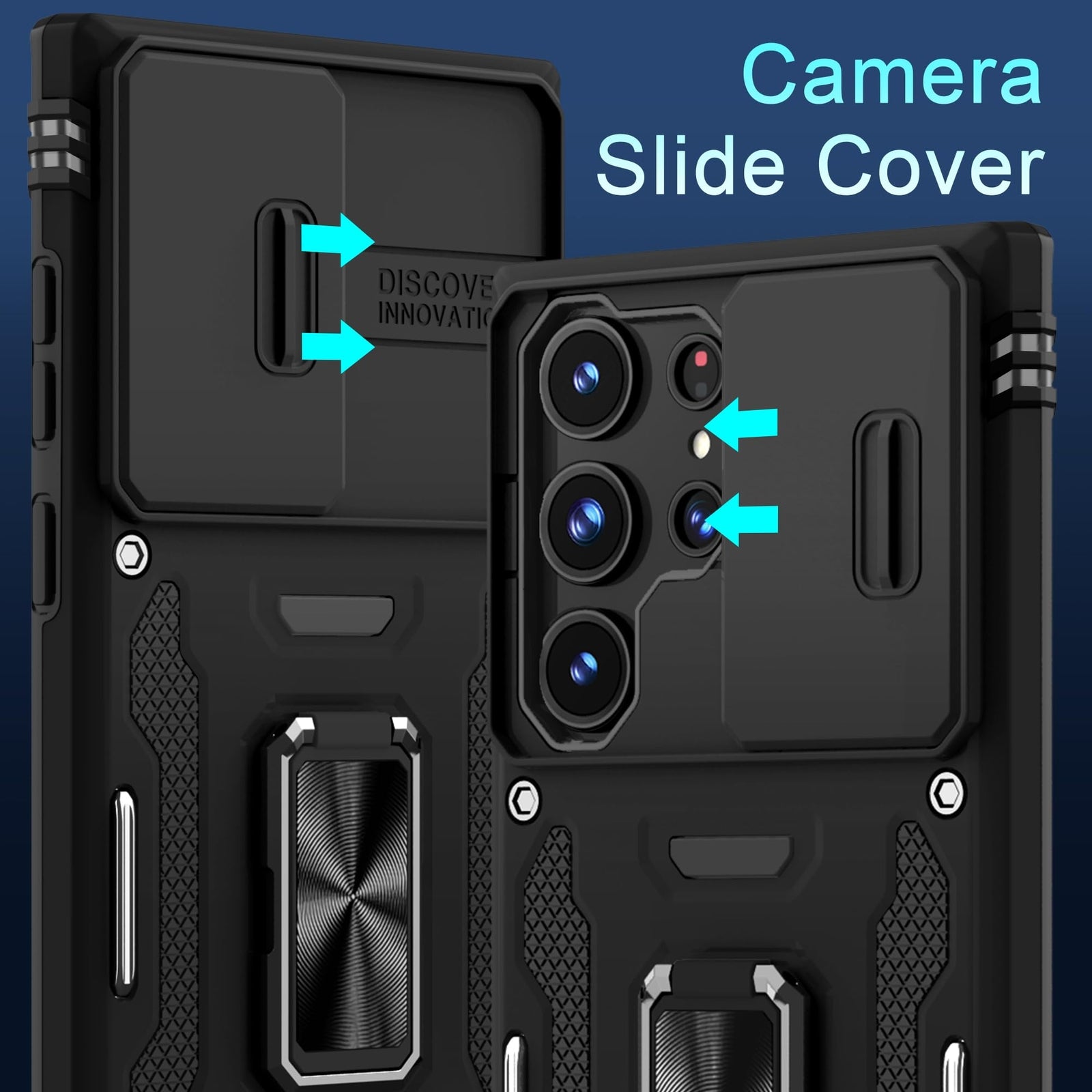 Funda Protectora a Prueba De Golpes De Grado Militar Para Galaxy S24 Ultra