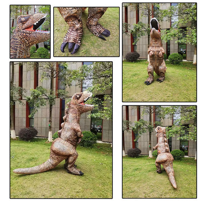 Hot Mascot Dinosaur Inflatable Costumes Purim Halloween Cosplay Costume for Adult Kids Anime Party Role Play Prop Disfraz
