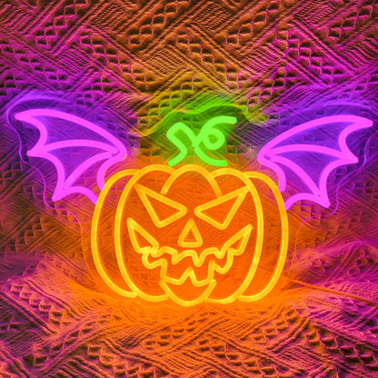 Halloween Neon Sign Halloween Decorations Funky Party Neon Sign Halloween LED Light Halloween Neon Sign Spooky Wall Decoration