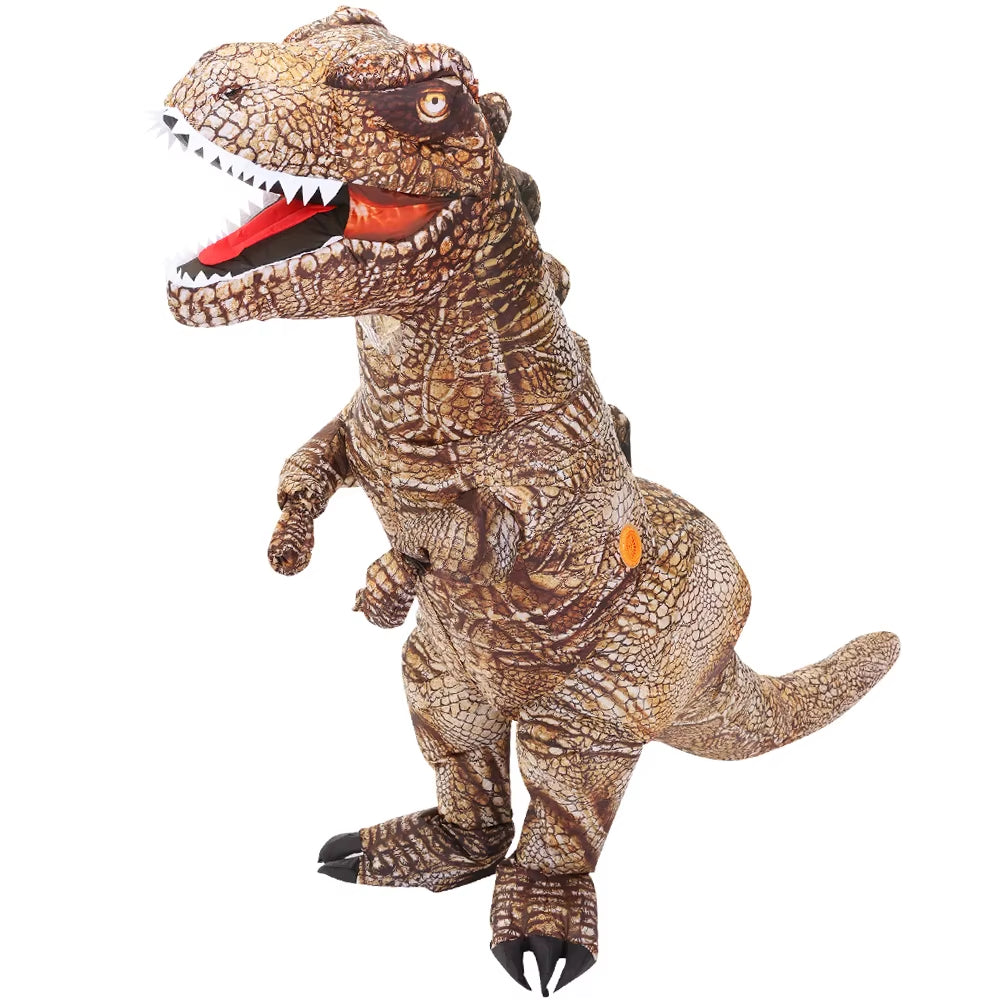 Hot Mascot Dinosaur Inflatable Costumes Purim Halloween Cosplay Costume for Adult Kids Anime Party Role Play Prop Disfraz
