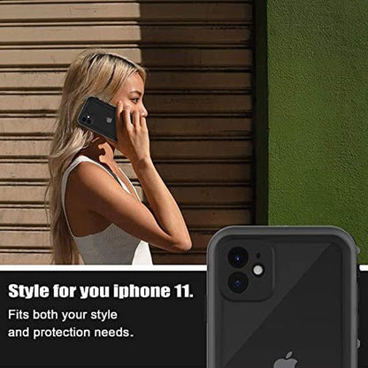 Funda Impermeable Para Iphone 11 Con Protector De Pantalla De Cuerpo Completo