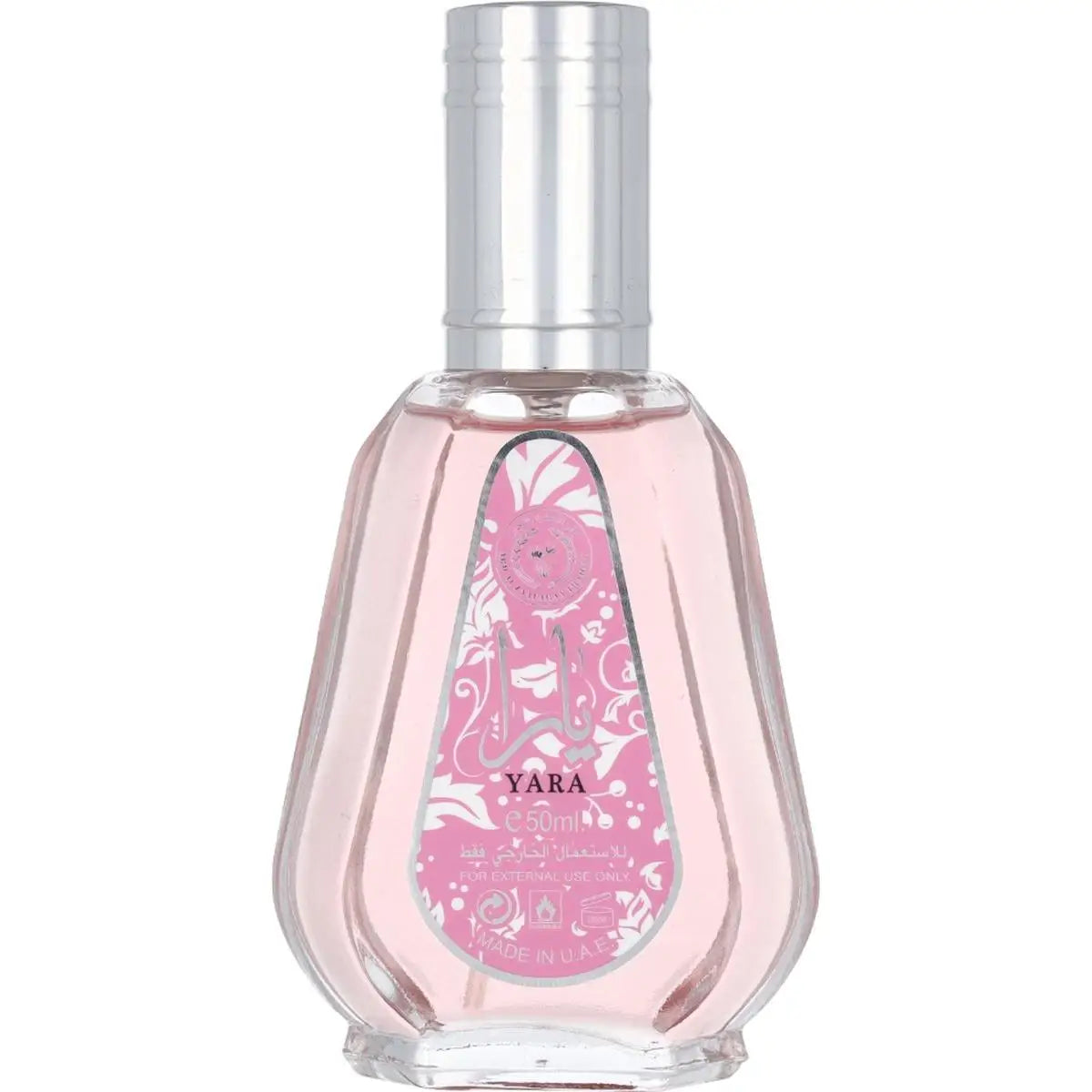Perfume Árabe Yara para Mujer 50 ml – Fragancia Floral, Frutal y Amaderada, Perfecto para Usar en Avión
