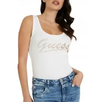 Camiseta Guess Tiranta Blanca Mujer