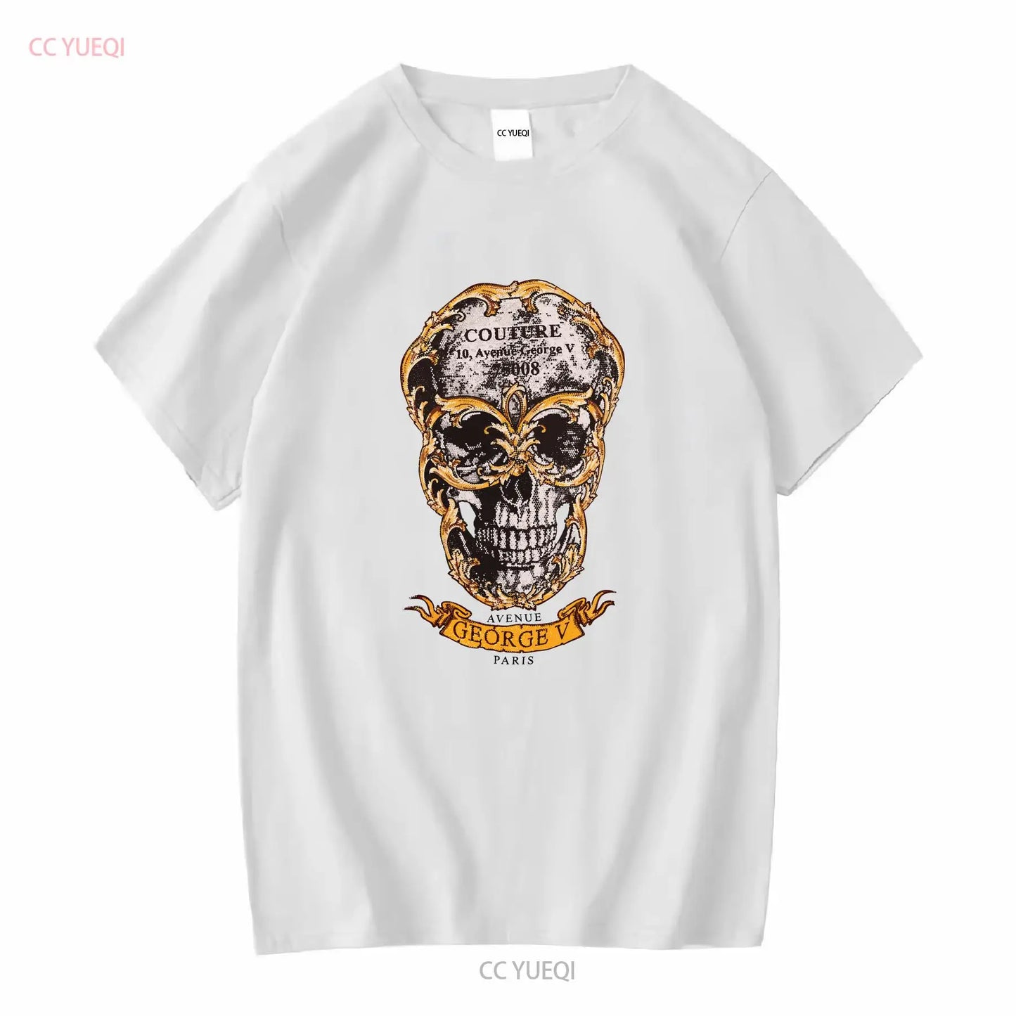 Camiseta Hombre George V Calavera