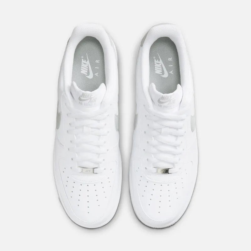Nike Air Force 1 Low White Silver Women
