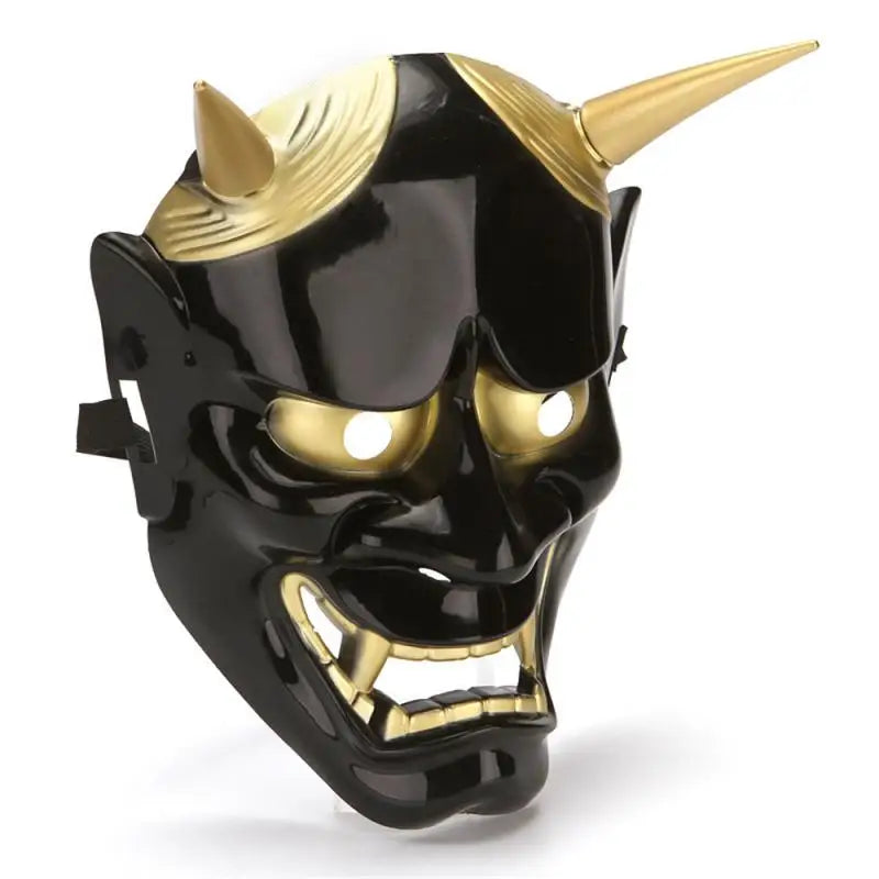 Máscara de Halloween 2025, Cómoda de Usar, Popular Máscara Japonesa Tradicional de Fantasma, Máscara Estilo Cartoon