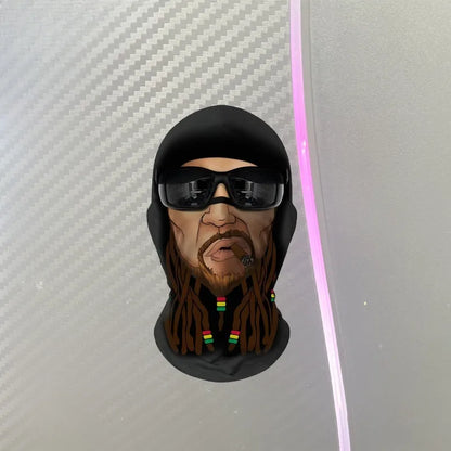 New 3D Headgear Halloween Party Performance Facial Live Broadcast Funny Mask Cartoon Parody Cosplay Mask, Halloween 2025