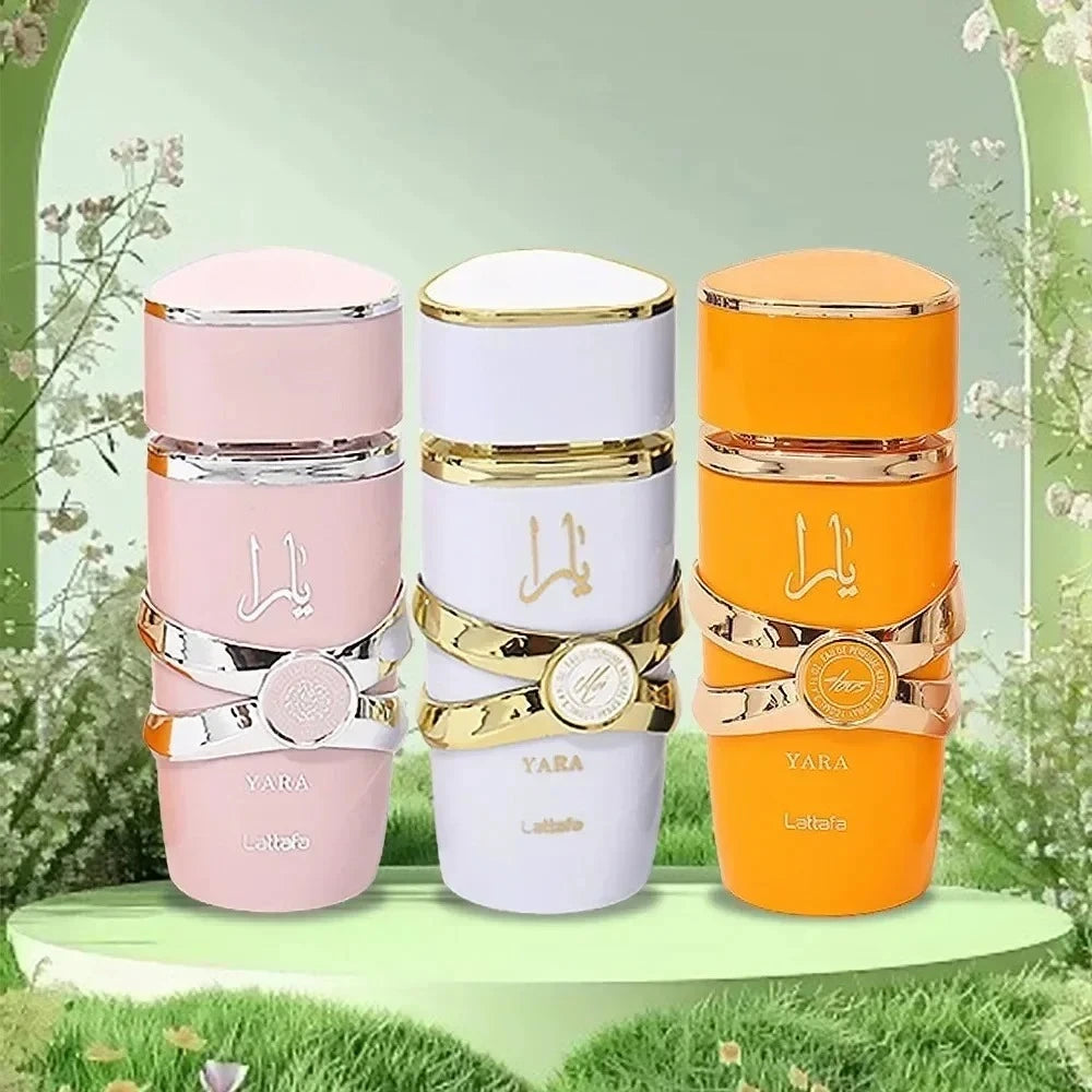 Perfume Lattafa Yara para Mujer, Eau de Parfum de Alta Calidad, Perfume Árabe, Fragancia de Larga Duración con Feromonas, 100ML, Fragancia Ligera, Ideal para Regalo