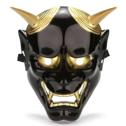 Máscara de Halloween 2025, Cómoda de Usar, Popular Máscara Japonesa Tradicional de Fantasma, Máscara Estilo Cartoon