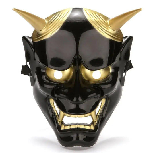 Máscara de Halloween 2025, Cómoda de Usar, Popular Máscara Japonesa Tradicional de Fantasma, Máscara Estilo Cartoon