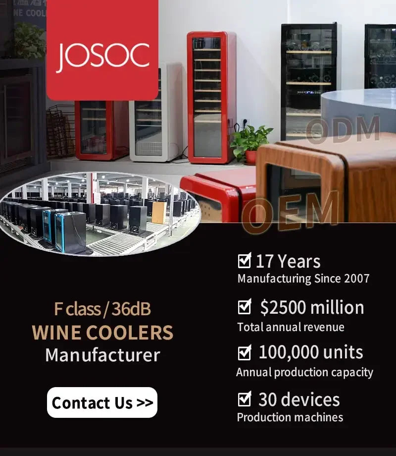 Electrodoméstico Inteligente de Cocina – Mini Refrigerador Negro con Puerta de Vidrio, Enfriador Eléctrico y Portátil para Vino, Personalizable con Logo