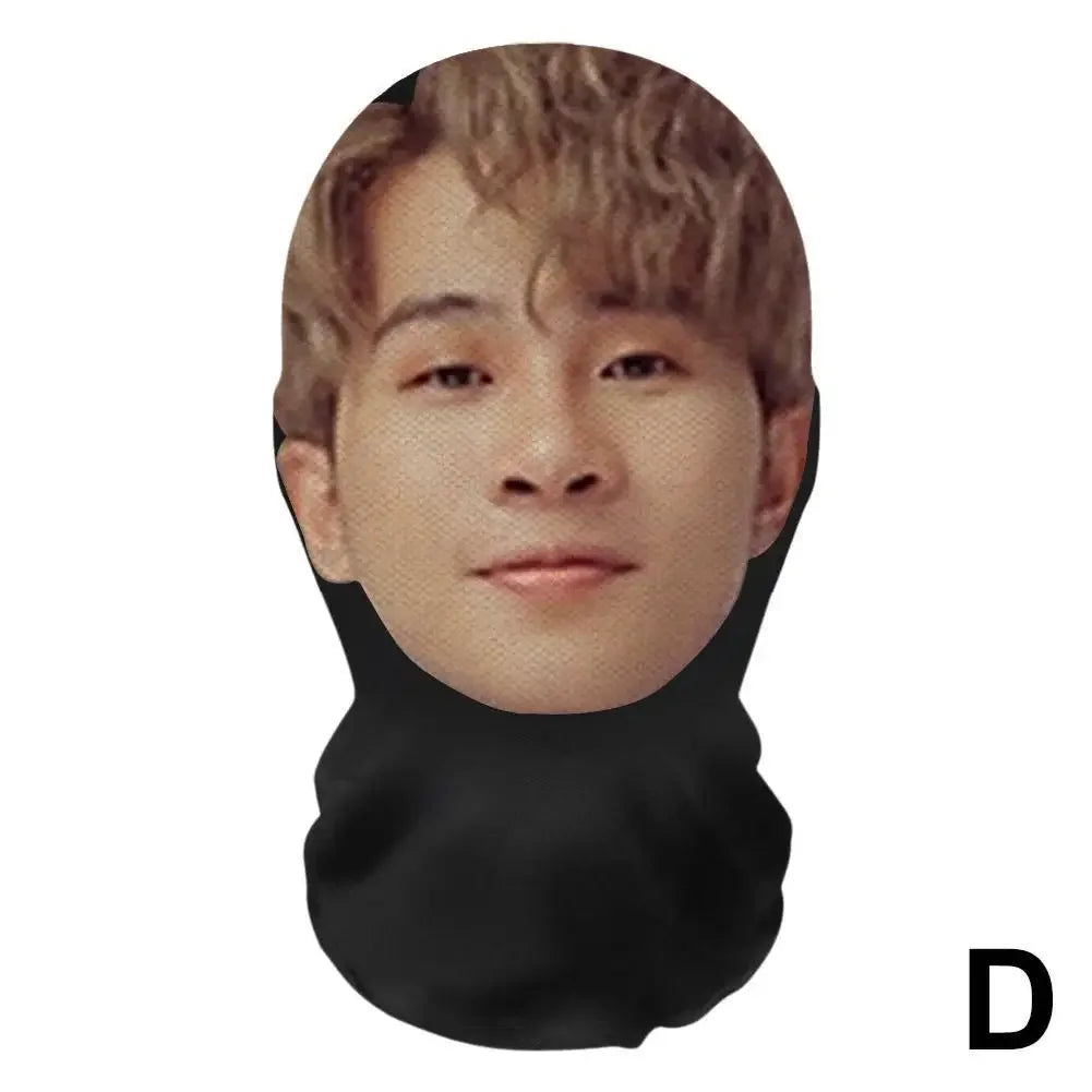 Máscaras Faciales 3D Realistas para Hombres y Mujeres, Máscara de Cosplay de Cara Completa, Pasamontañas/Capucha Estilo Hip Hop, Sombrero/Accesorio para Halloween y Celebridades