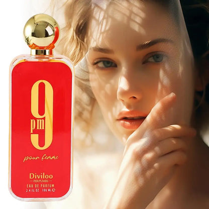 Perfume 9AM/PM de Larga Duración, Eau de Parfum y Eau de Toilette, Inspirado en Aromas Exóticos de Medio Oriente, Unisex, Fragancia para Hombres y Mujeres