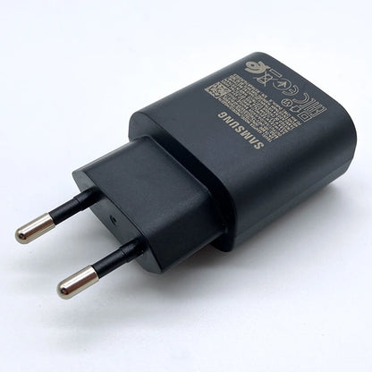 Cargador Carga Rapida Samsung 25W Compatible con: Galaxy S24 S23 S20 S21 S22 Plus A54 A34 Adapter Z Flip Fold 5 6 4