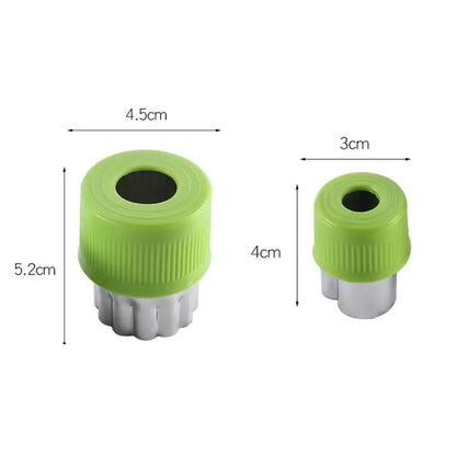 Cortador de Verduras y Frutas – Moldes de Acero Inoxidable Duraderos, Sellos DIY para Galletas y Pasteles, Herramienta de Cocina para Cortar Alimentos