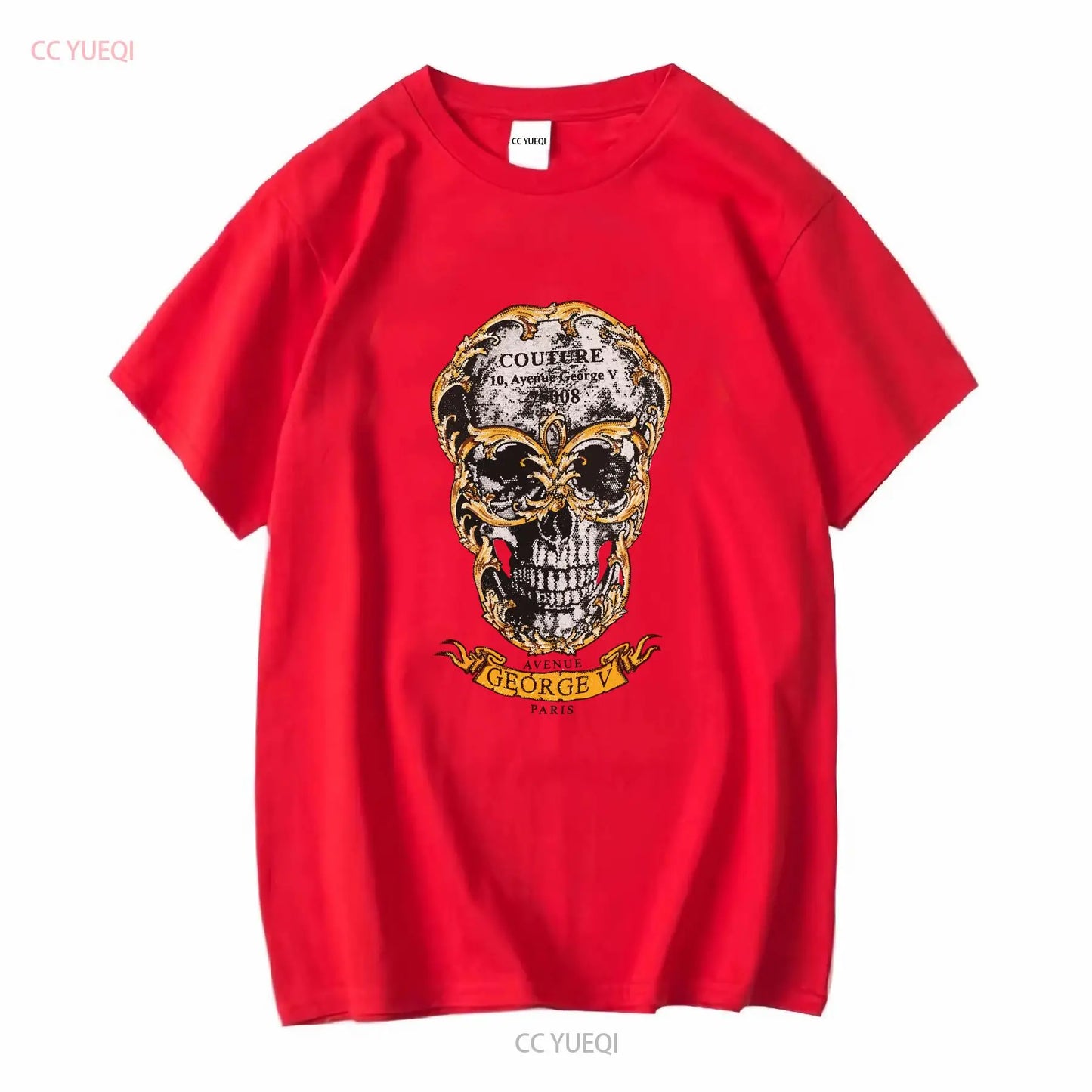 Camiseta Hombre George V Calavera