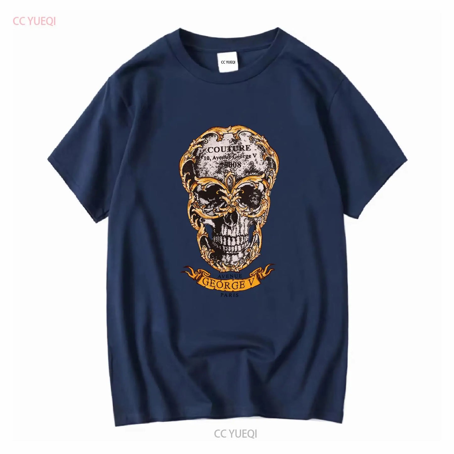 Camiseta Hombre George V Calavera