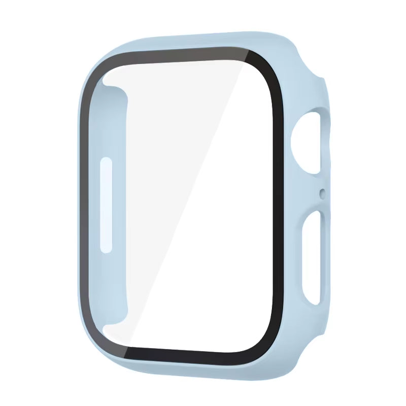 Case for Apple Watch Band 44Mm 40Mm 42Mm 38Mm 45Mm 41Mm 40Mm 44Mm Screen Protector PC Bumper Iwatch Series 9 8 7 6 SE 5 4 Case