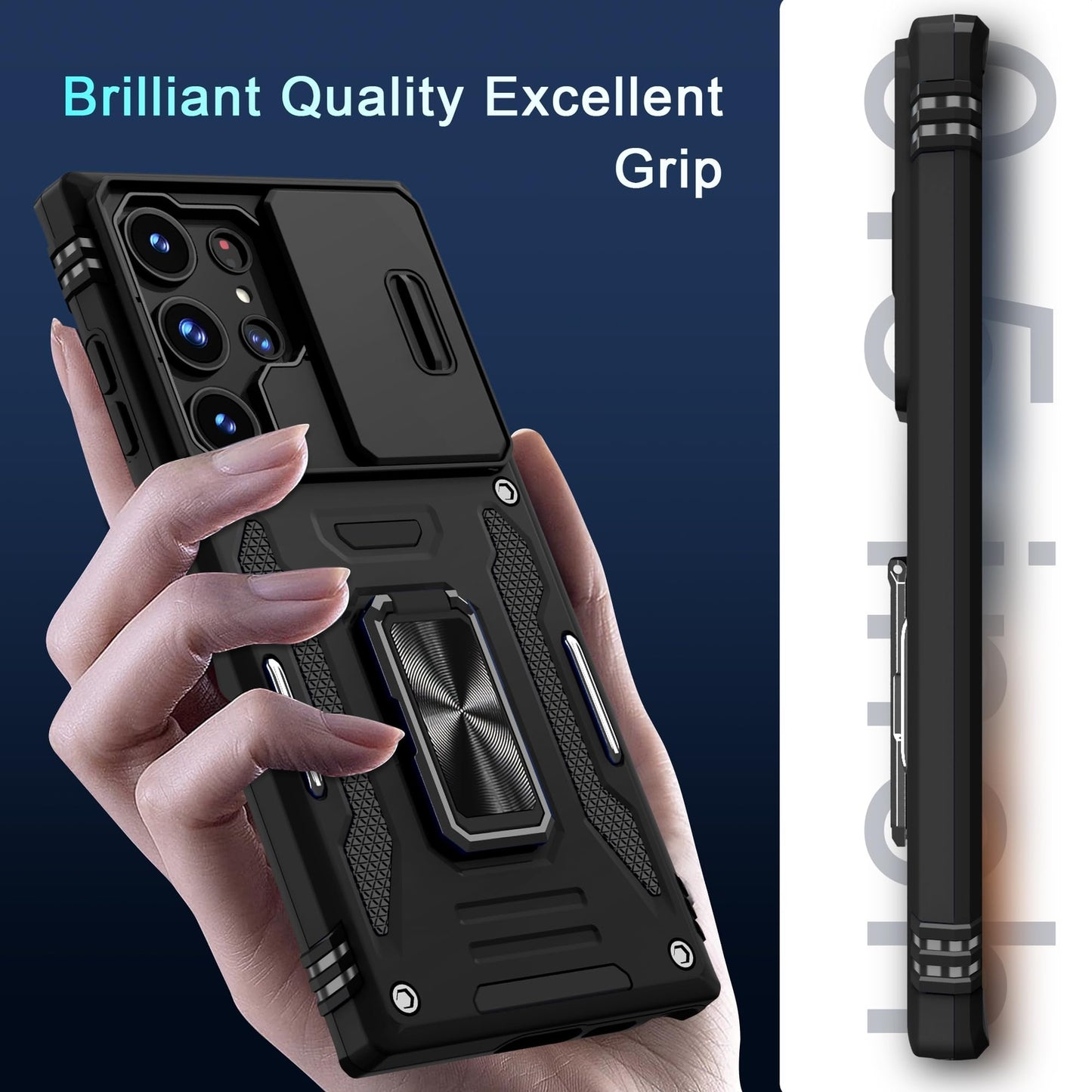 Funda Protectora a Prueba De Golpes De Grado Militar Para Galaxy S24 Ultra