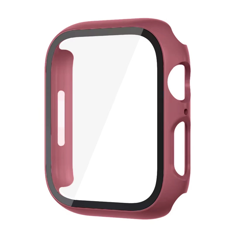 Case for Apple Watch Band 44Mm 40Mm 42Mm 38Mm 45Mm 41Mm 40Mm 44Mm Screen Protector PC Bumper Iwatch Series 9 8 7 6 SE 5 4 Case