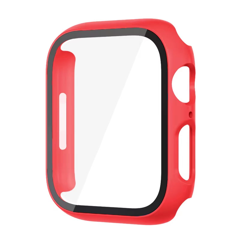 Case for Apple Watch Band 44Mm 40Mm 42Mm 38Mm 45Mm 41Mm 40Mm 44Mm Screen Protector PC Bumper Iwatch Series 9 8 7 6 SE 5 4 Case